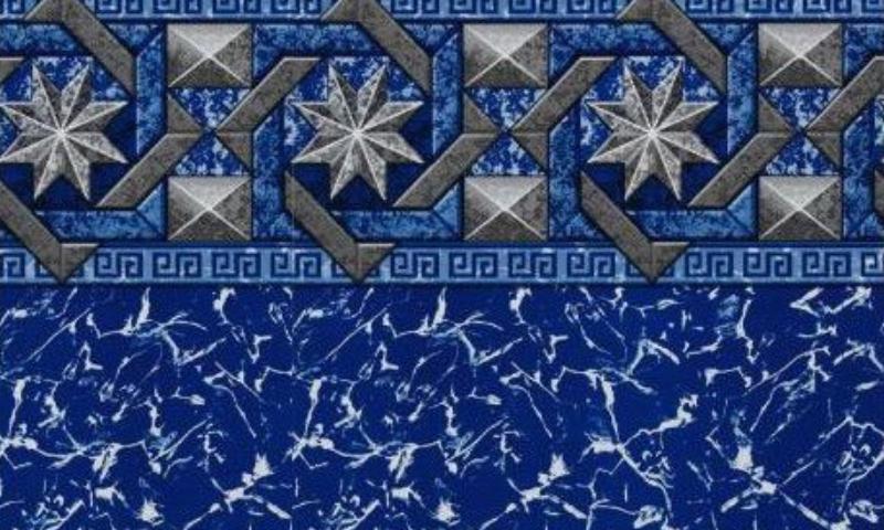 Doughboy Evening Star EZ Clip Liners pattern