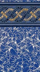 Doughboy Crystal Creek pool liner pattern